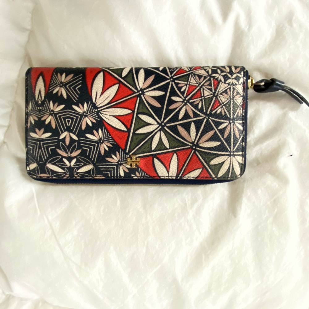 Tory Burch Floral Wallet